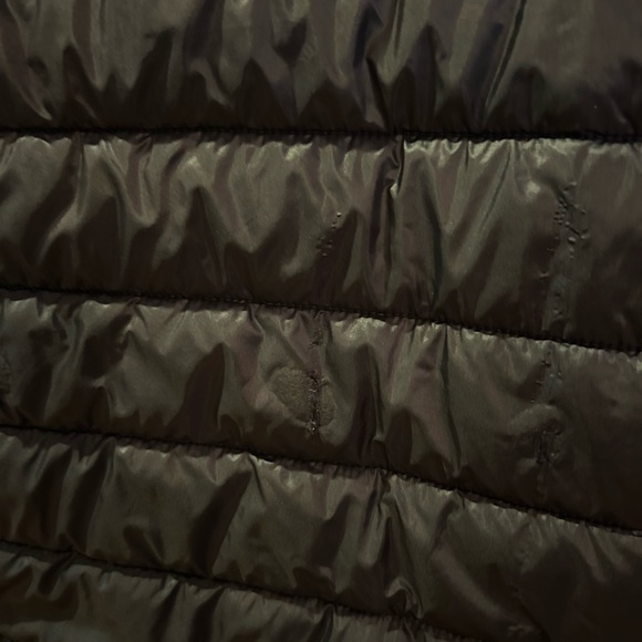 Patagonia Women's Black Long Puffer Coat-repaired - Picture 6 of 6